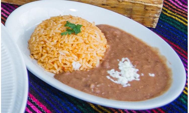 Rice and Beans.