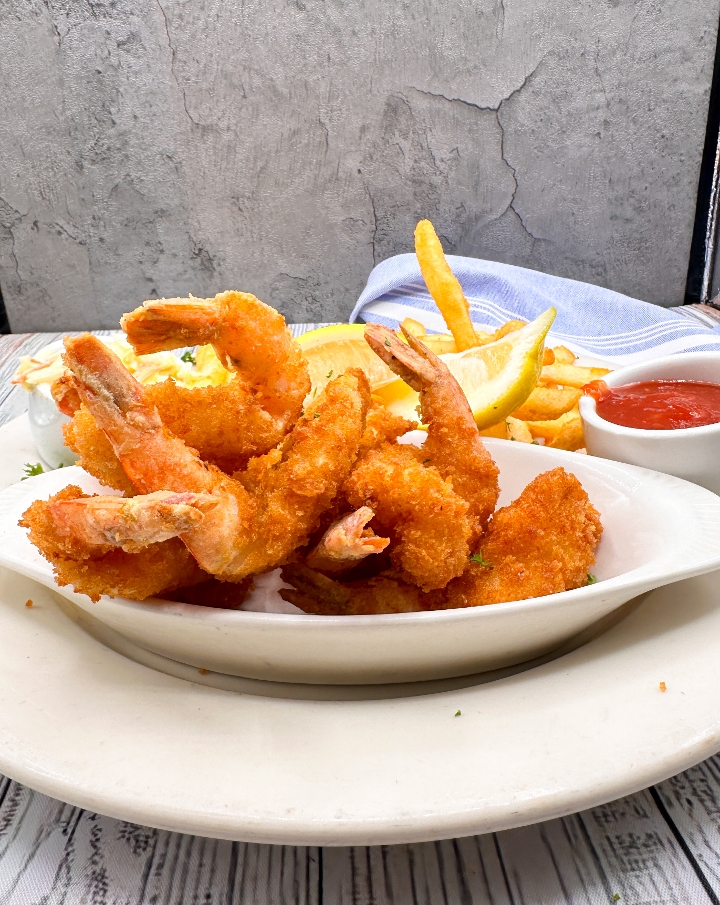 GOLDEN FRIED SHRIMP.