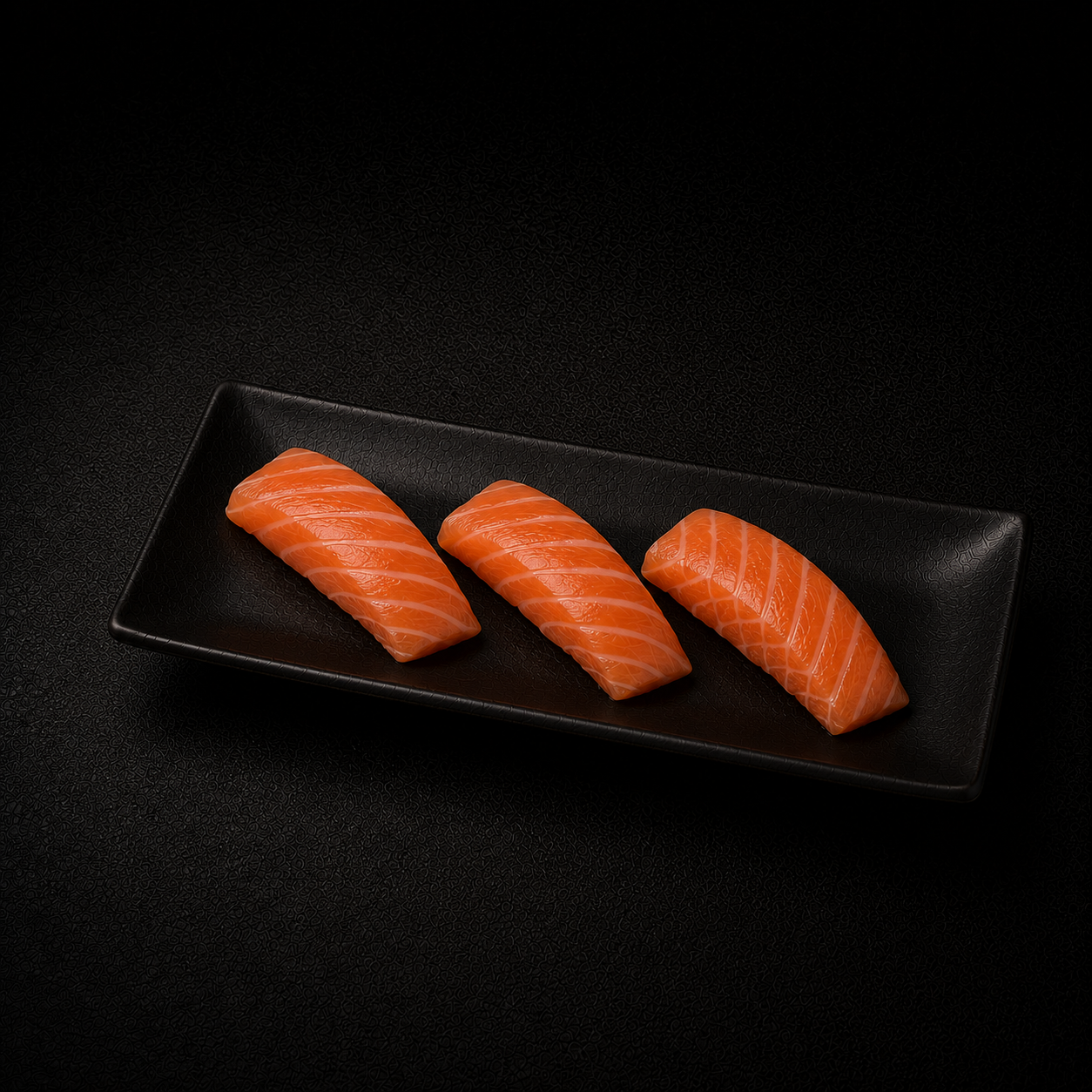 Fatty Salmon Sashimi.