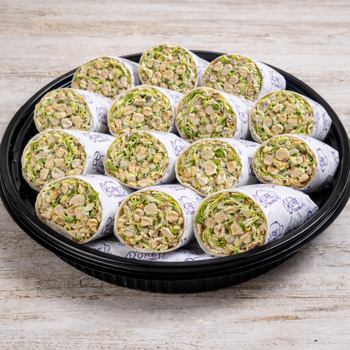 Chicken Caesar Wrap Tray.
