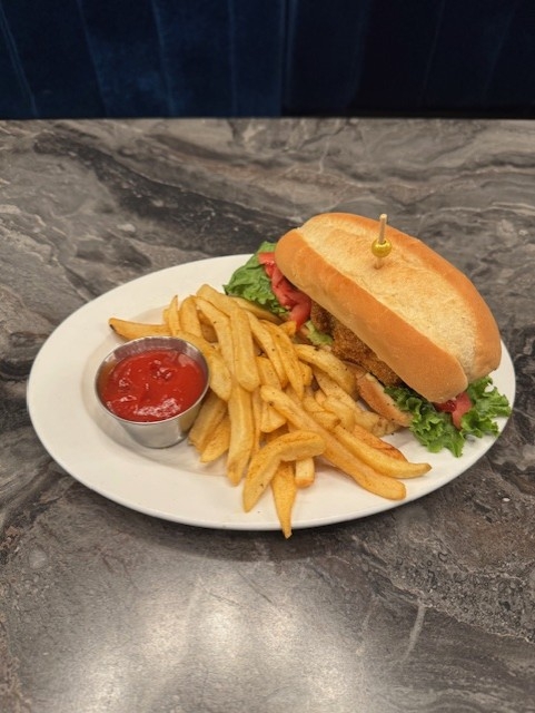 Po Boy & Fries.