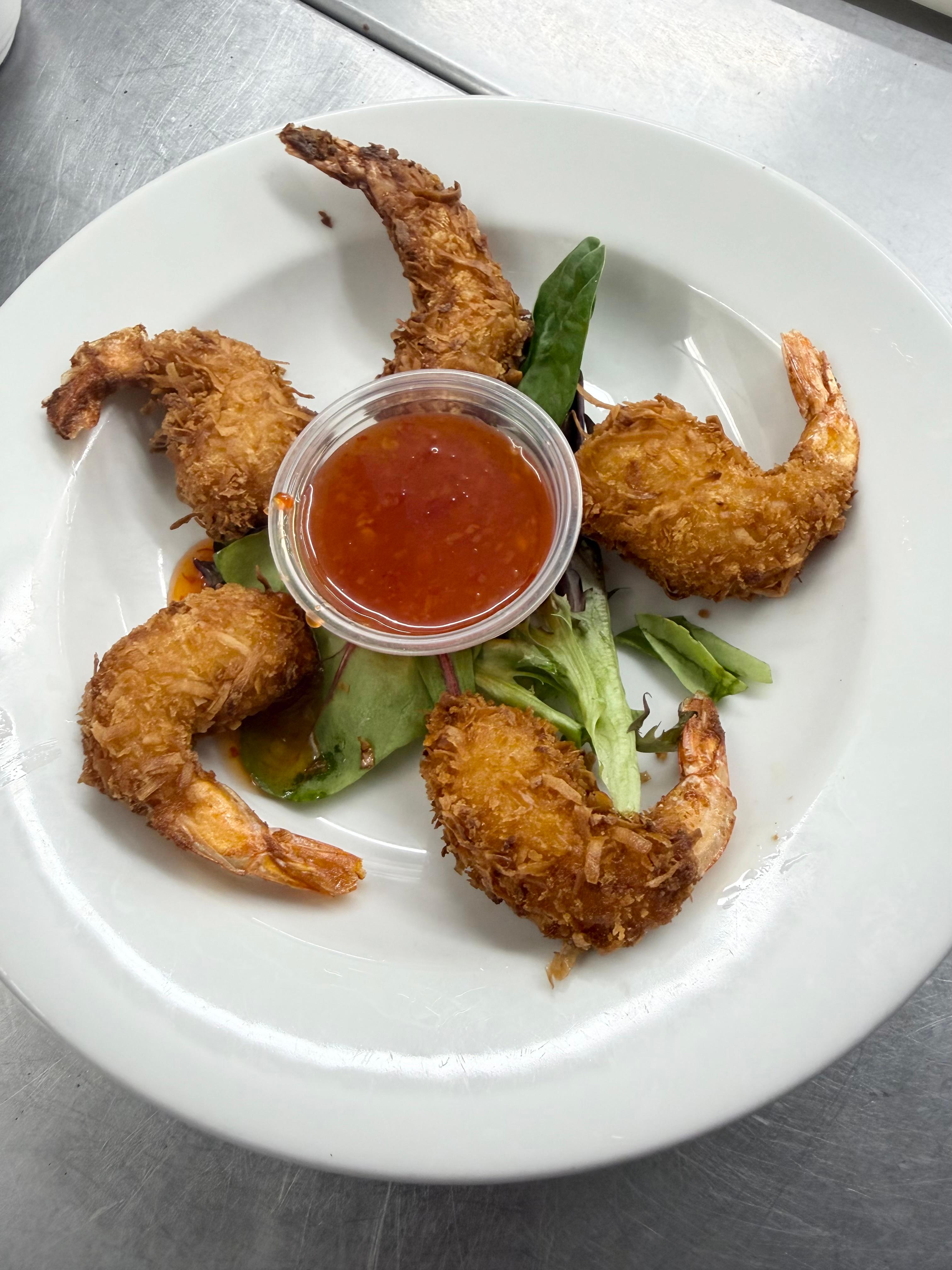 Coconut Shrimp.
