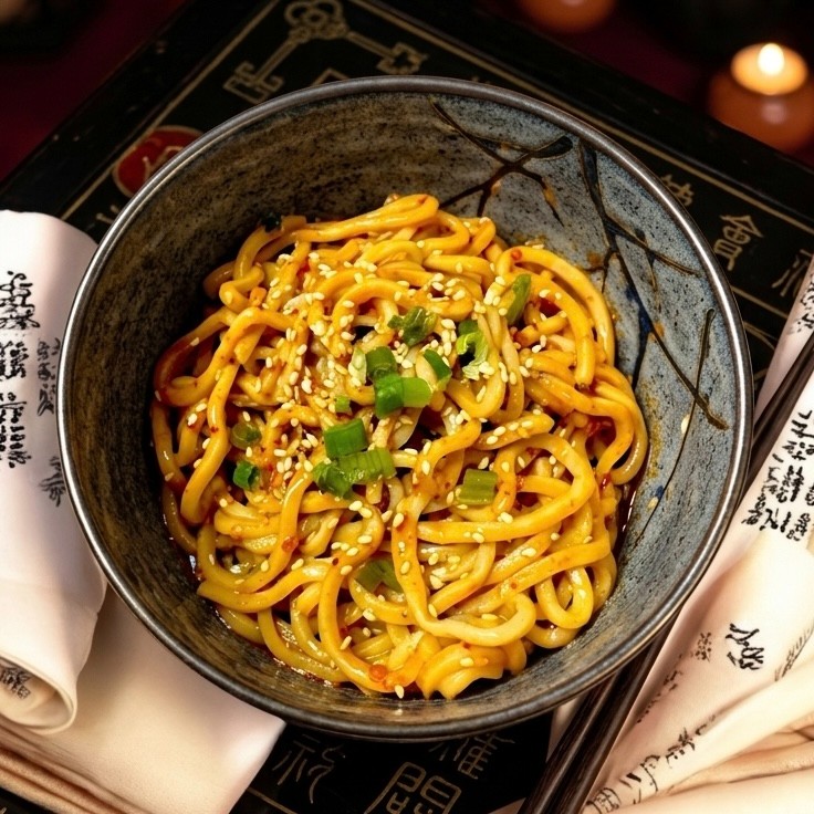 TCG Signature Chili Oil Noodle.
