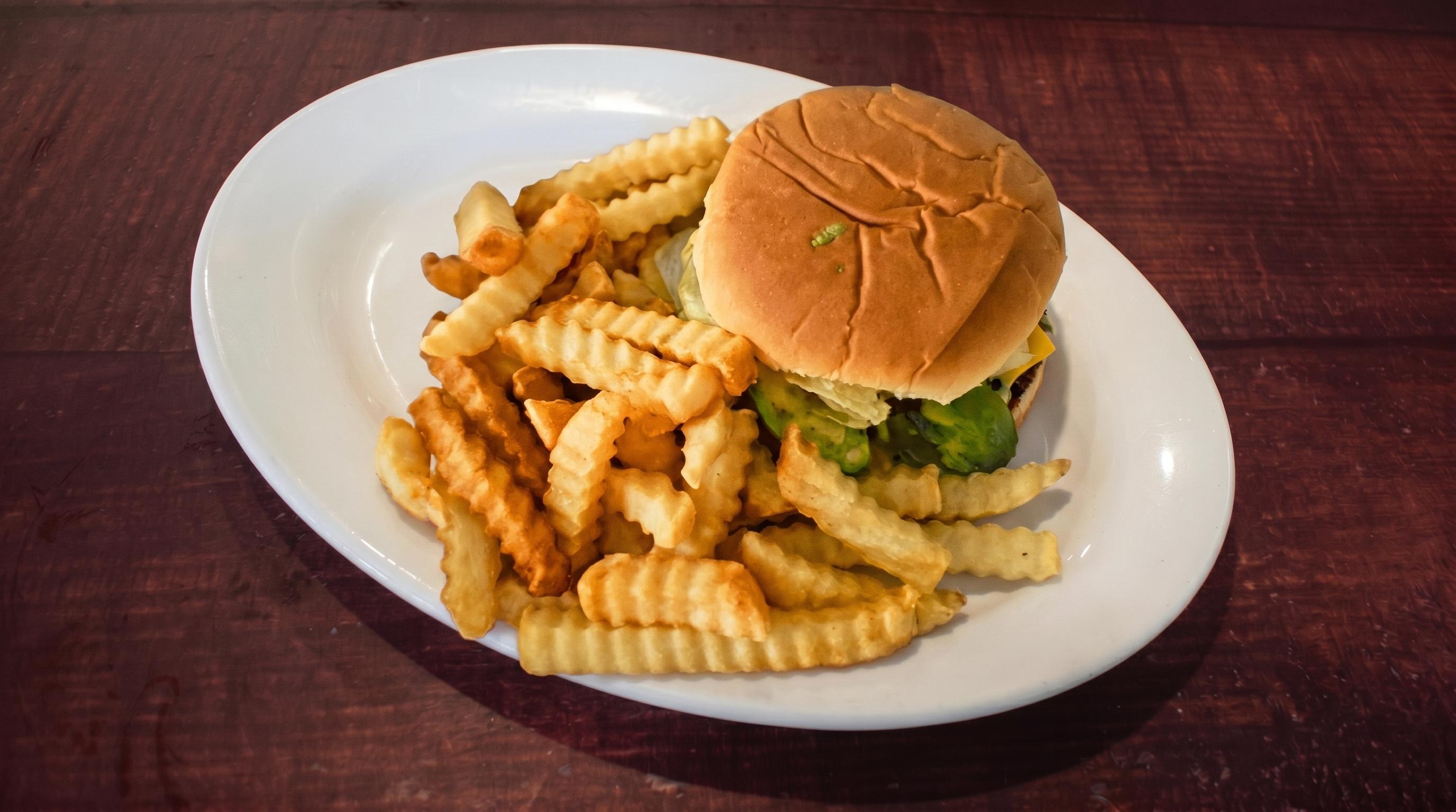 Avocado Burger.