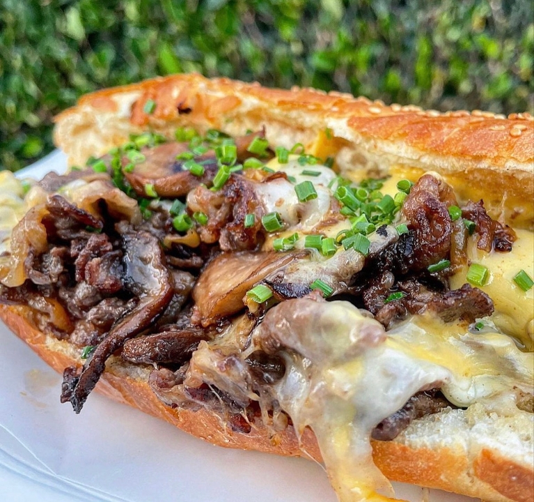 Ribeye Cheese Steak.