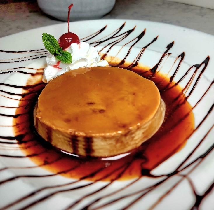 Coffee Flan.