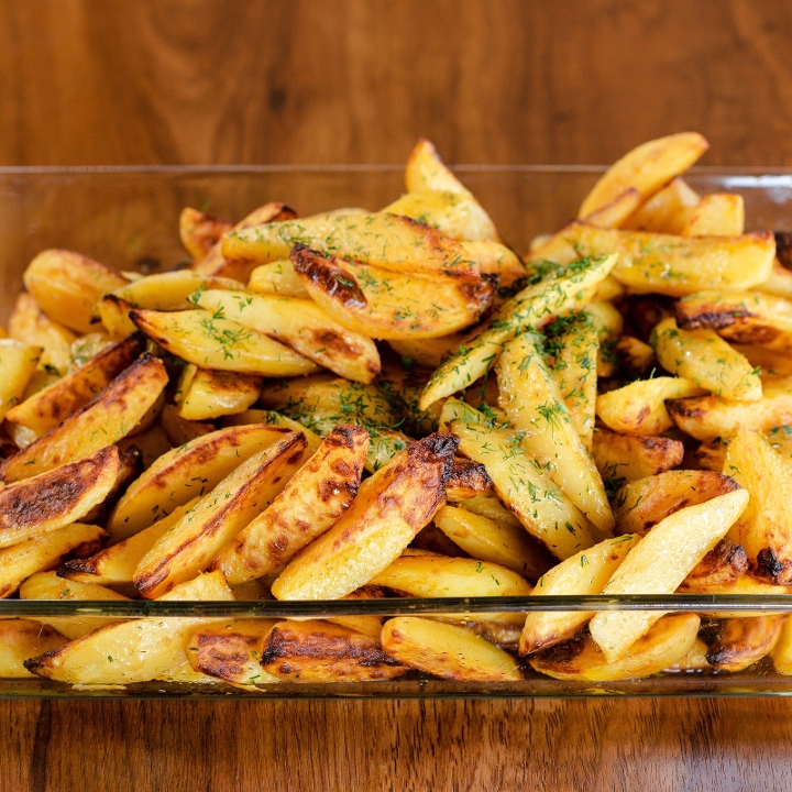 Side Rosemary Potatoes.