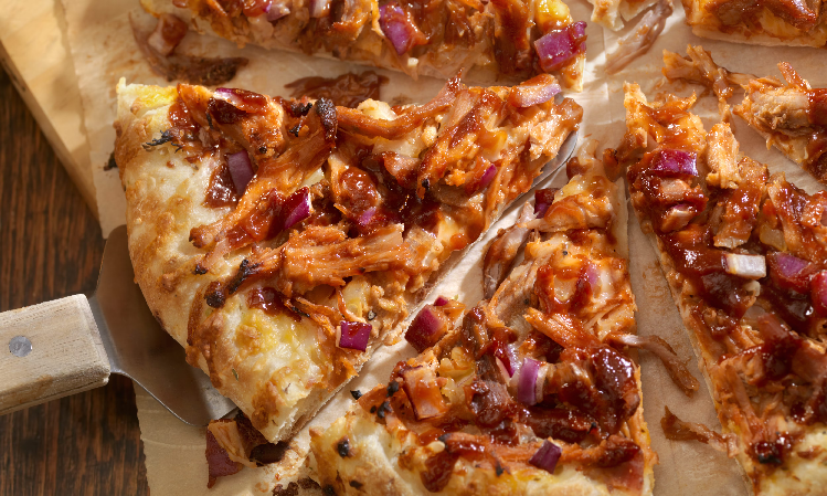 BBQ Chicken Pizza.