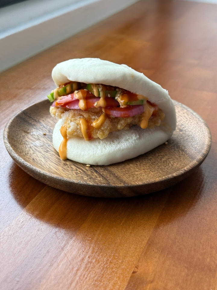 Chicken Karaage Bao.