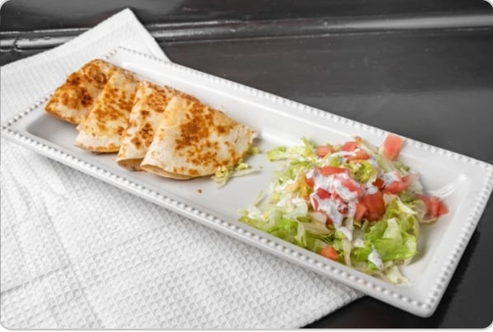 The Beefless Que-Sadilla.