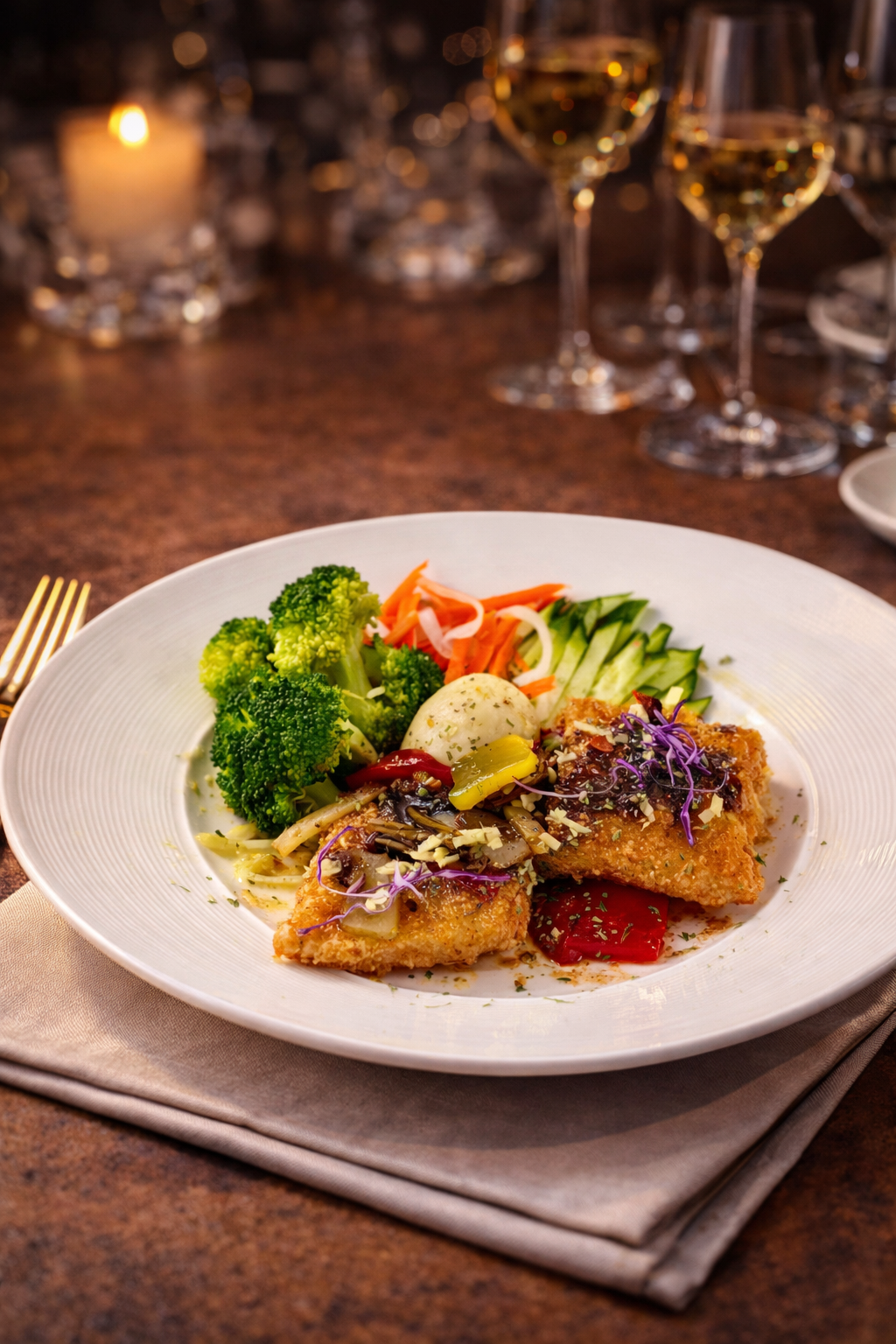 Vietnamese Braised Ginger Sea Bass.