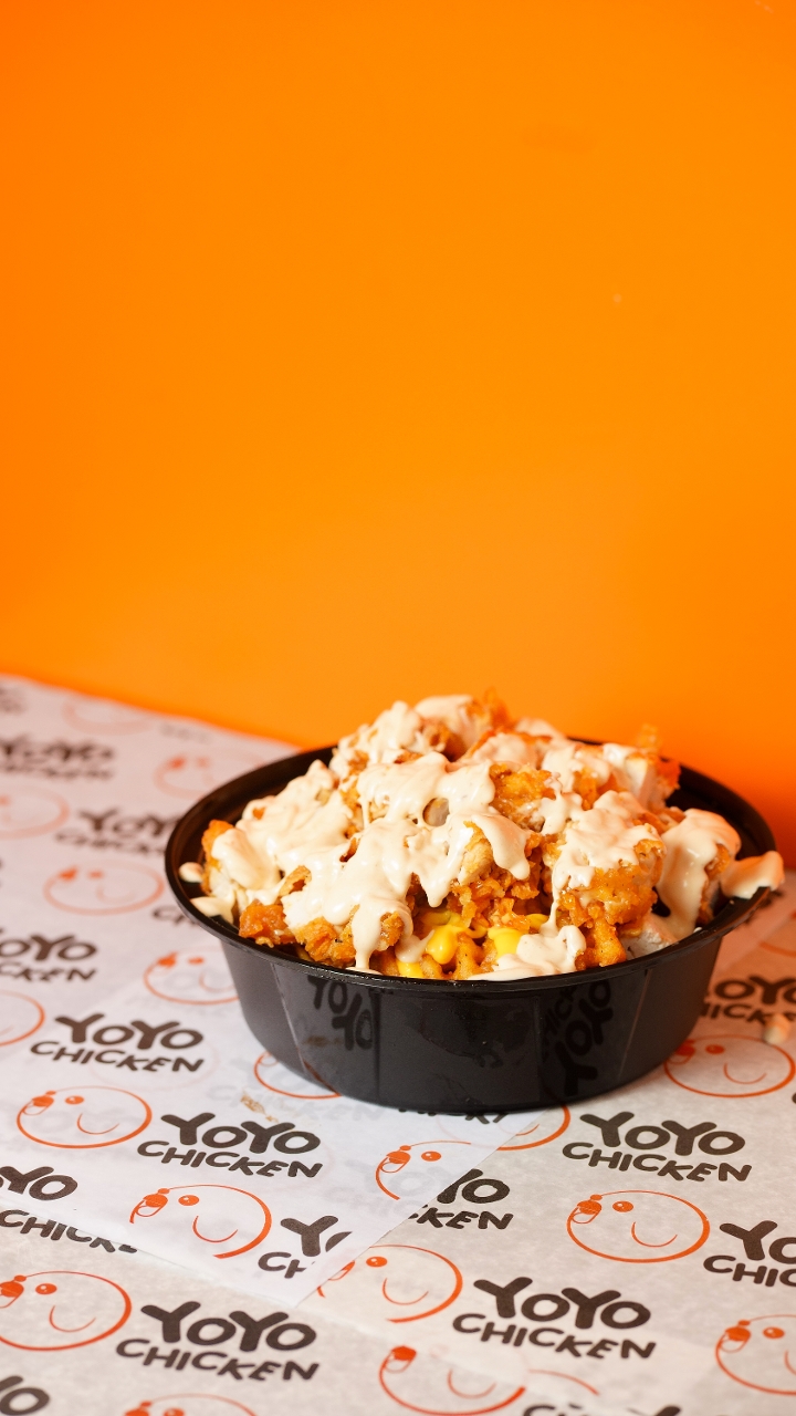 YoYo Waffle Chicken.