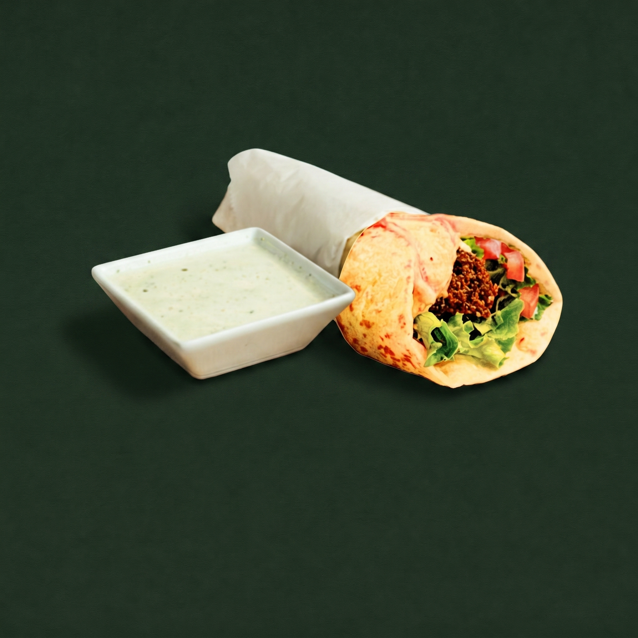 Falafel Kati Roll.