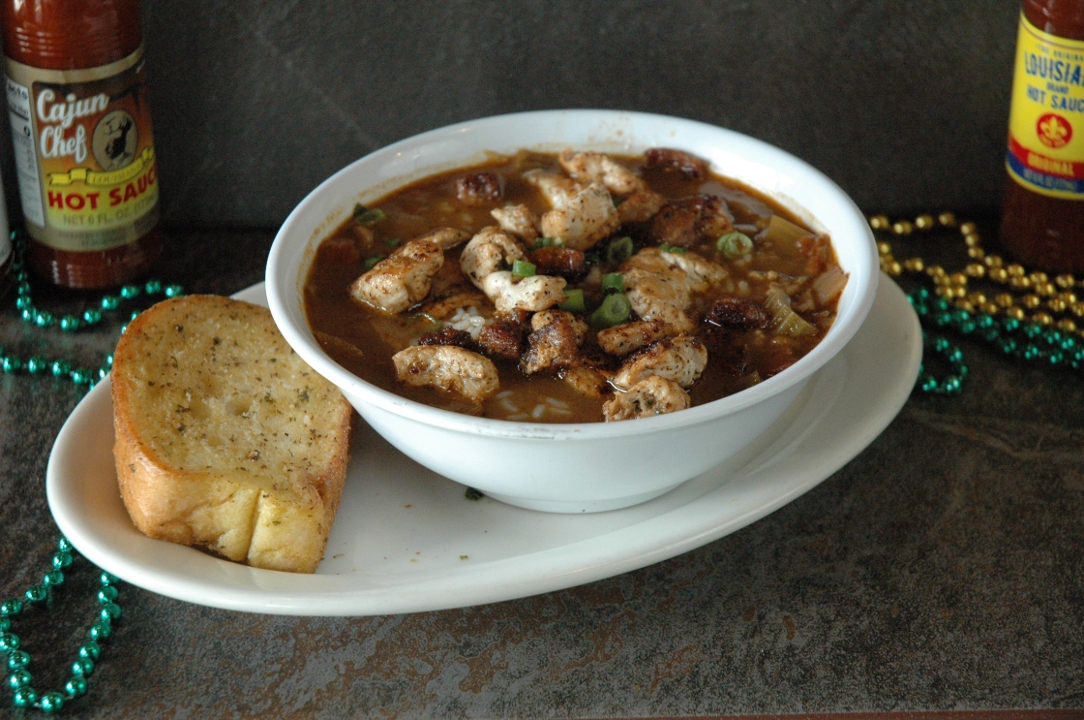 Chicken and Sausage Gumbo (Bowl).