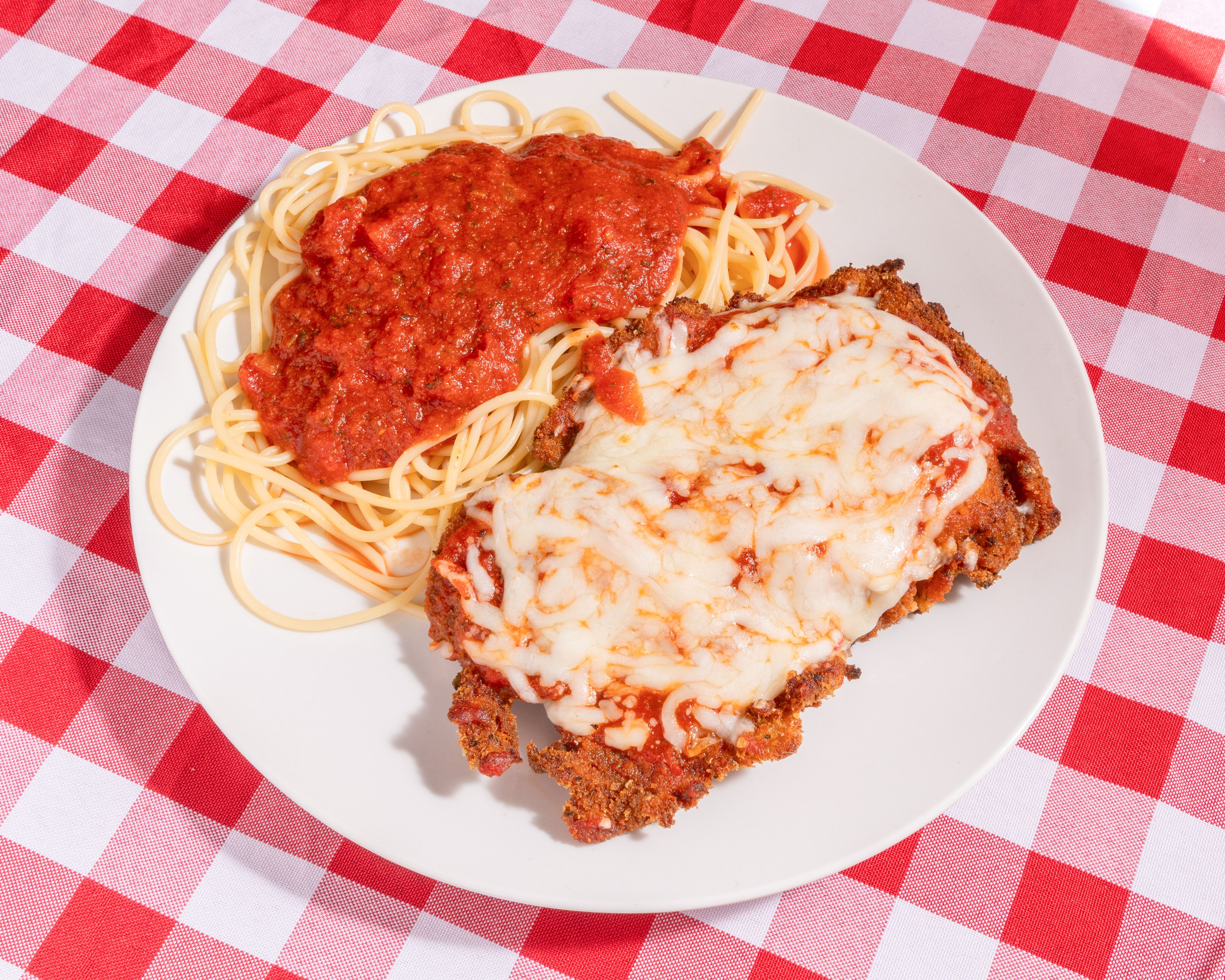 Chicken Parmesan Dinner.