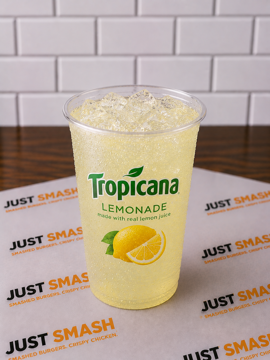 Tropicana Lemonade.
