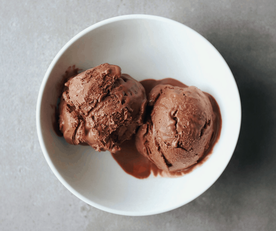 Chocolate Single Scoop.
