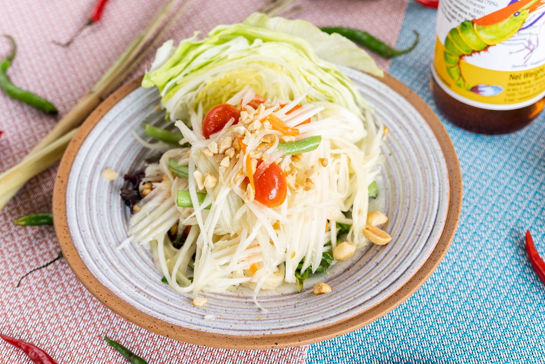 Thai Papaya Salad.