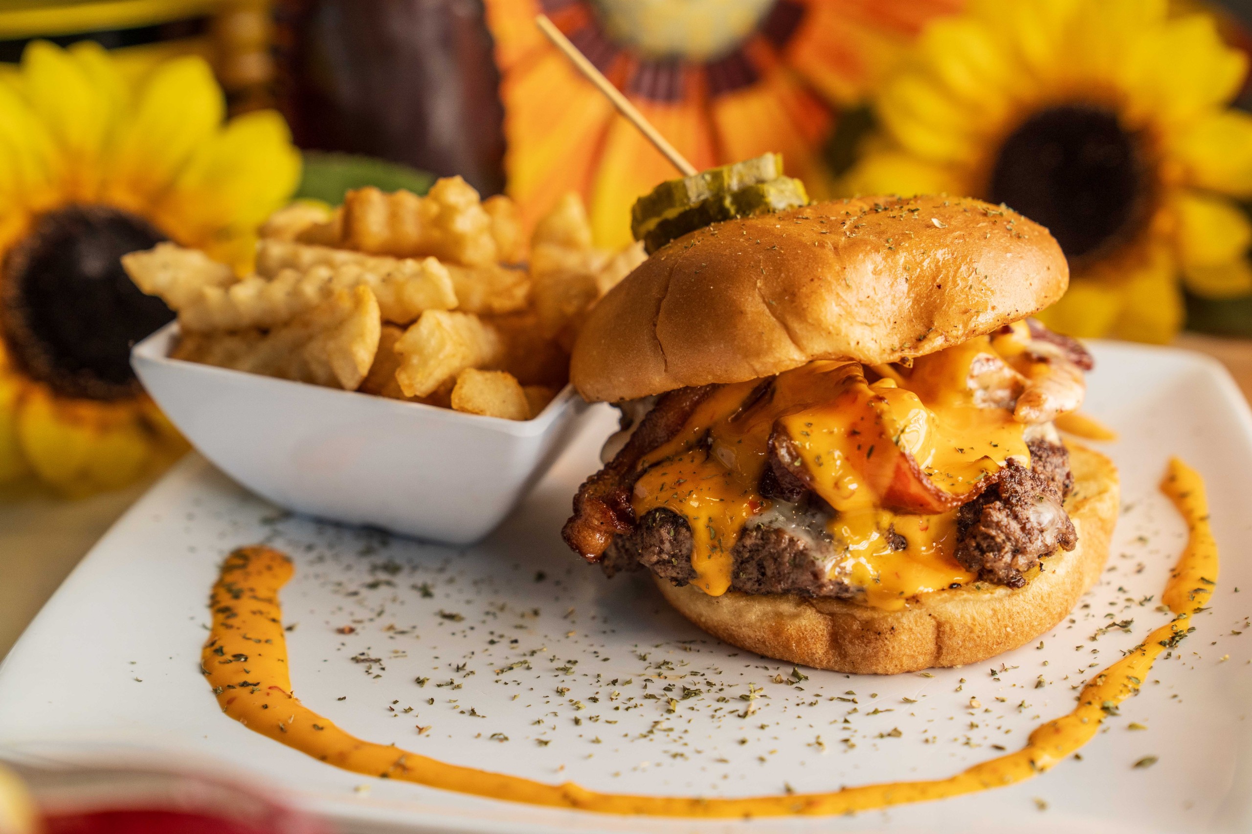 Surf and Turf And Fries.