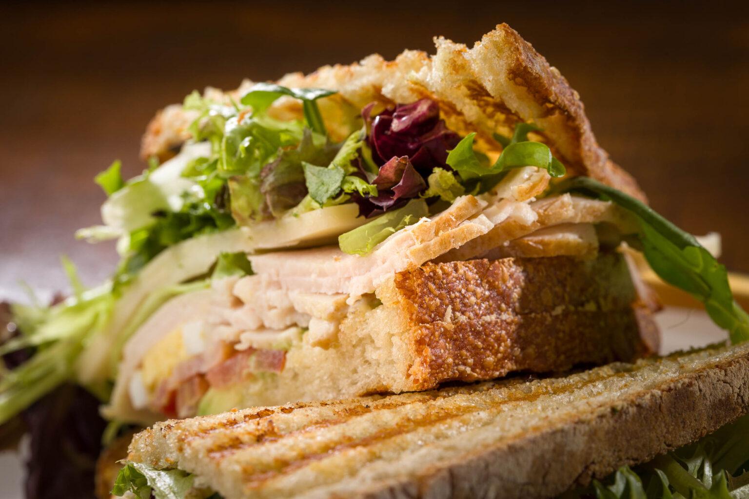 Glassel Club Sandwich.