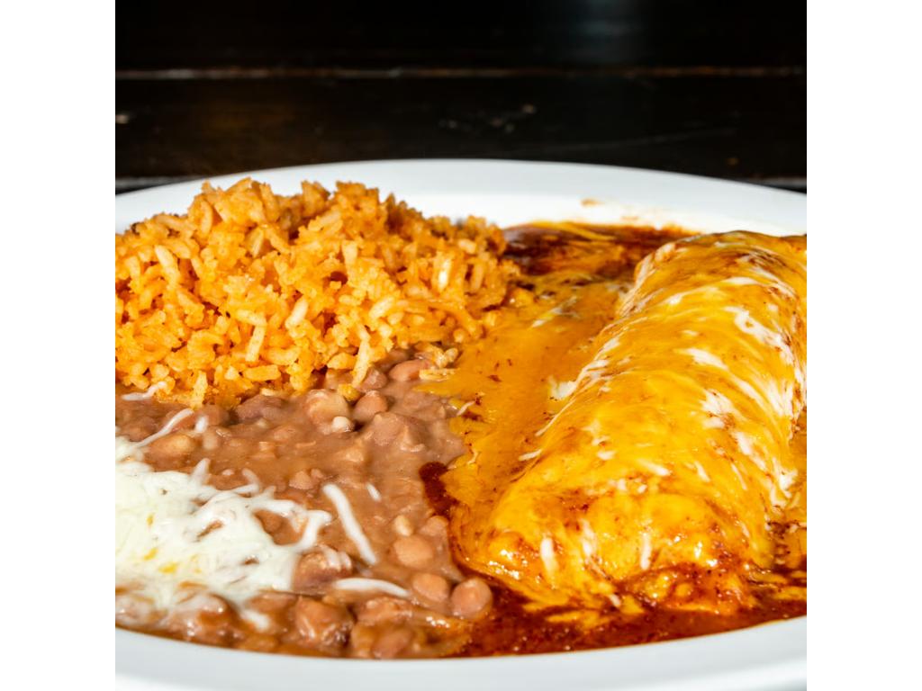 #12.   Enchilada Plato.