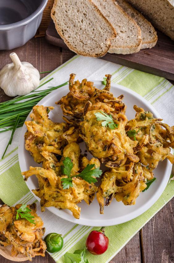 Onion Pakoda.