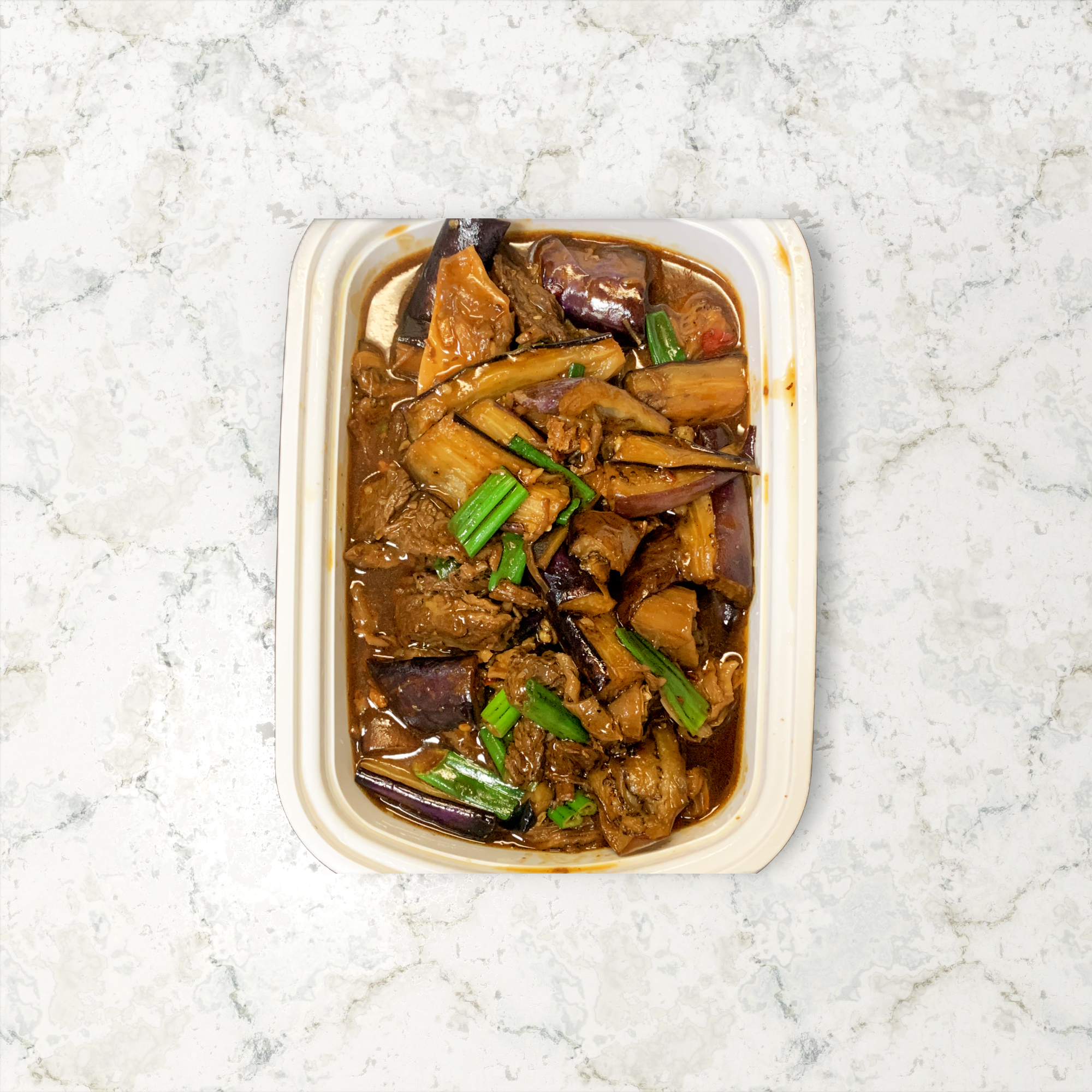 S9 牛腩茄子煲/Beef Brisket With Eggplant.