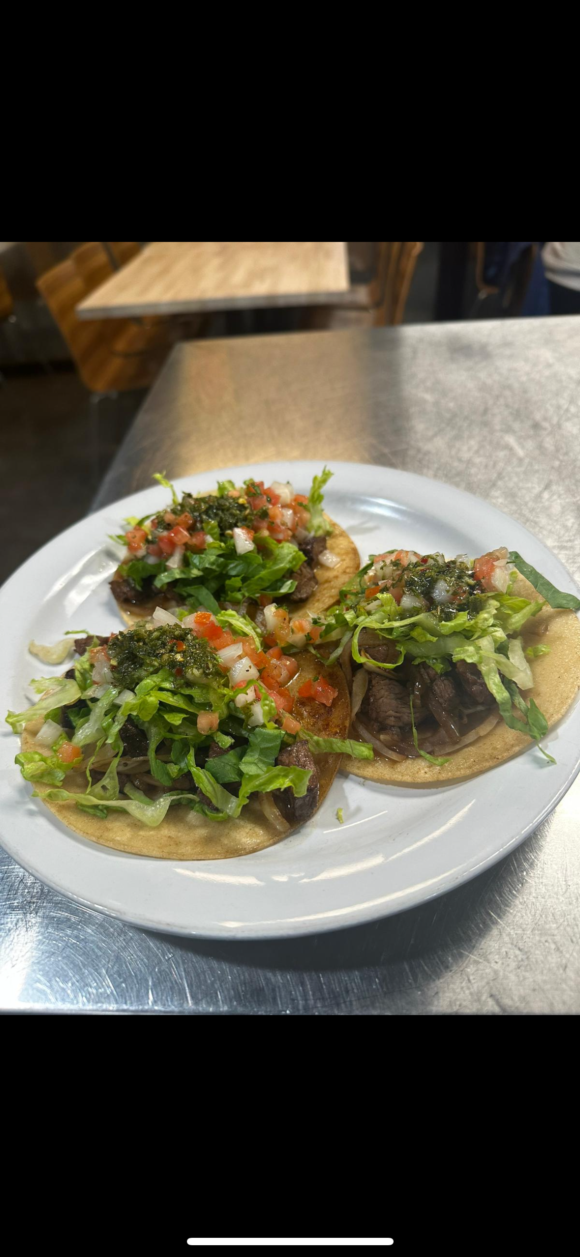 Top Sirloin Tacos.