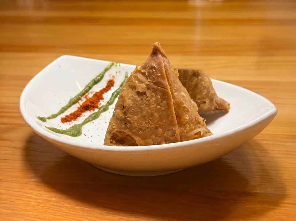 Samosa Chaat.