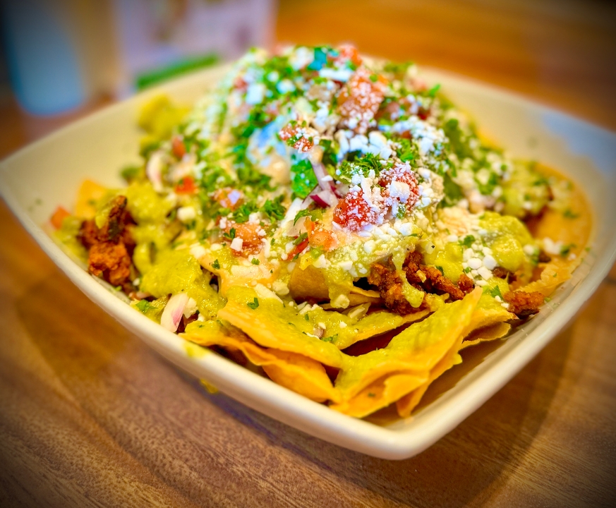 Chorizo Chilaquiles Verde.