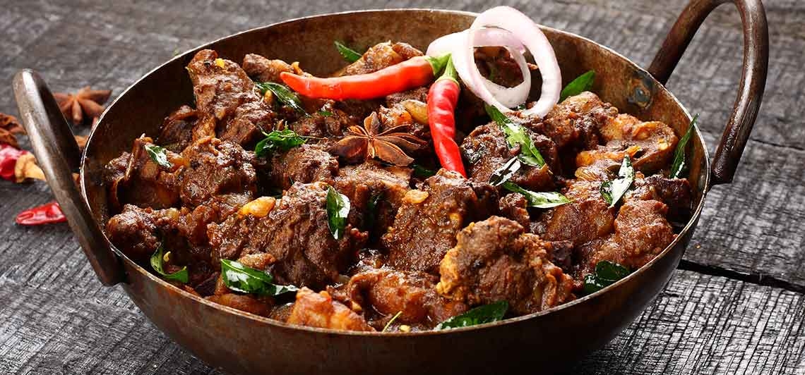 Mutton Pepper Fry.