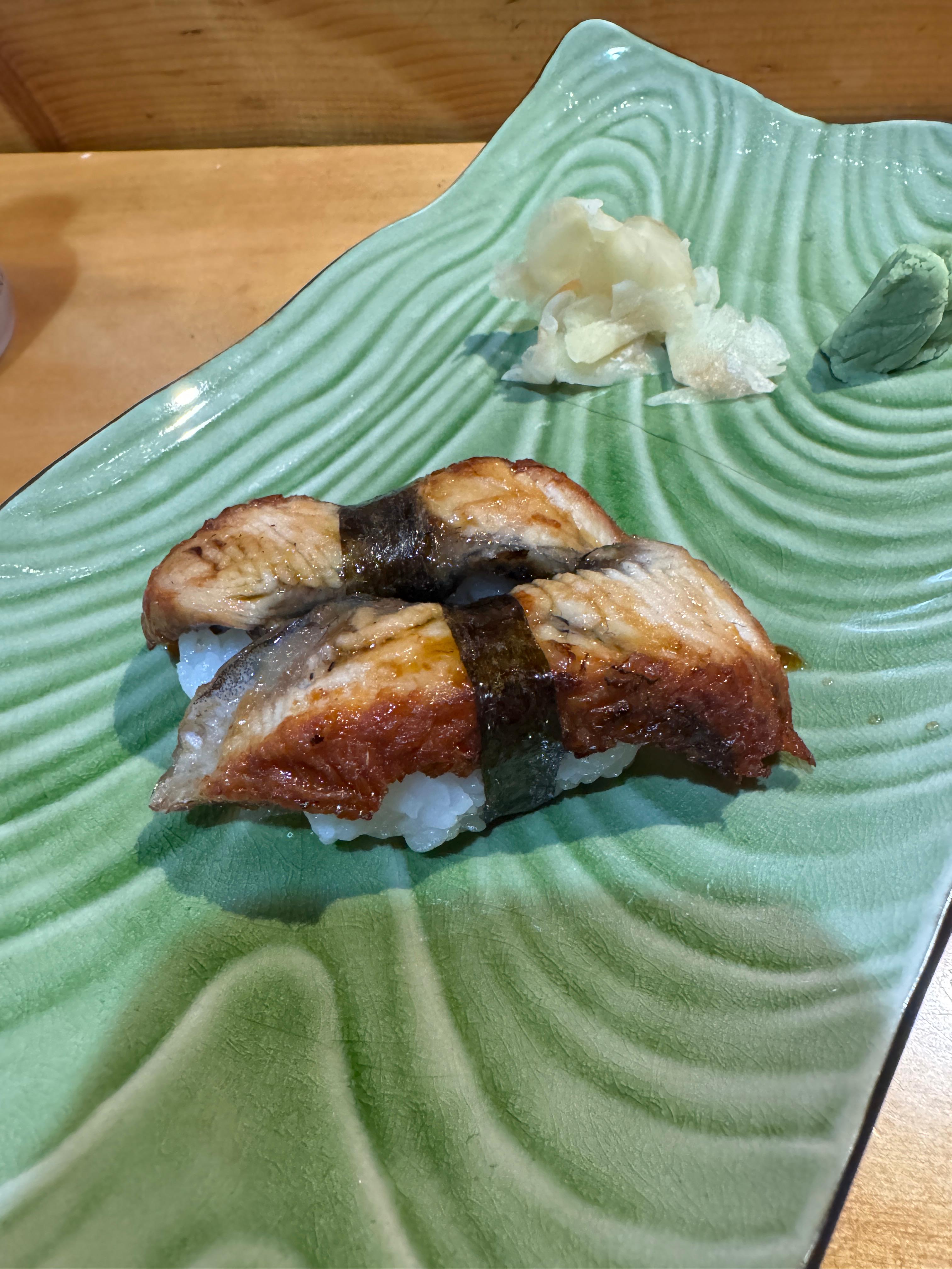 Unagi sushi (2pcs) eel.