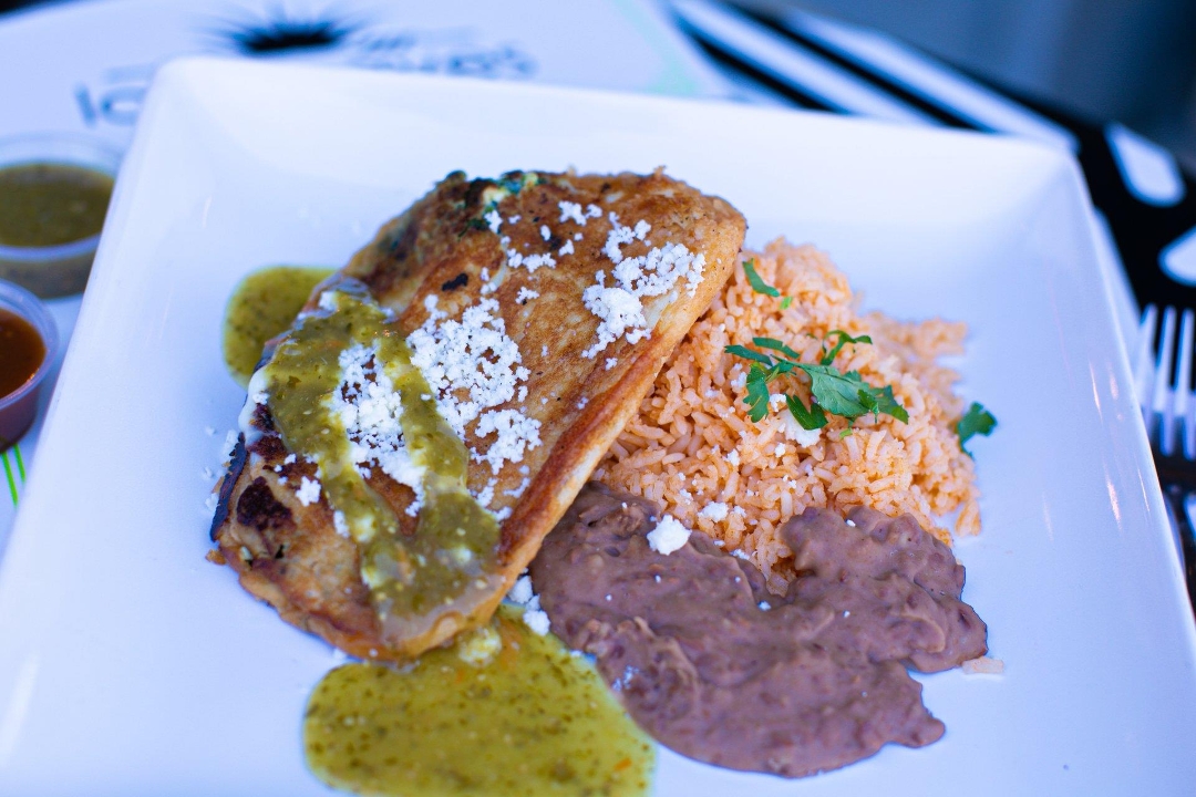 Poblano Chile Relleno.