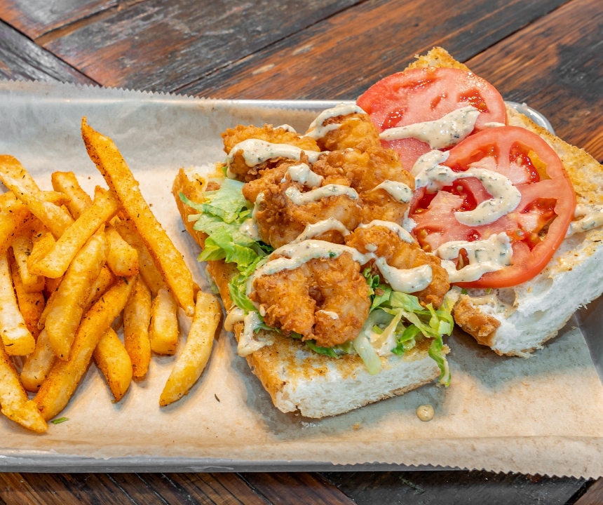 Shrimp Po'Boy.