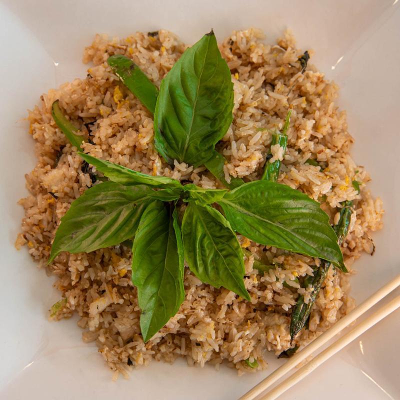F4. Basil Fried Rice.