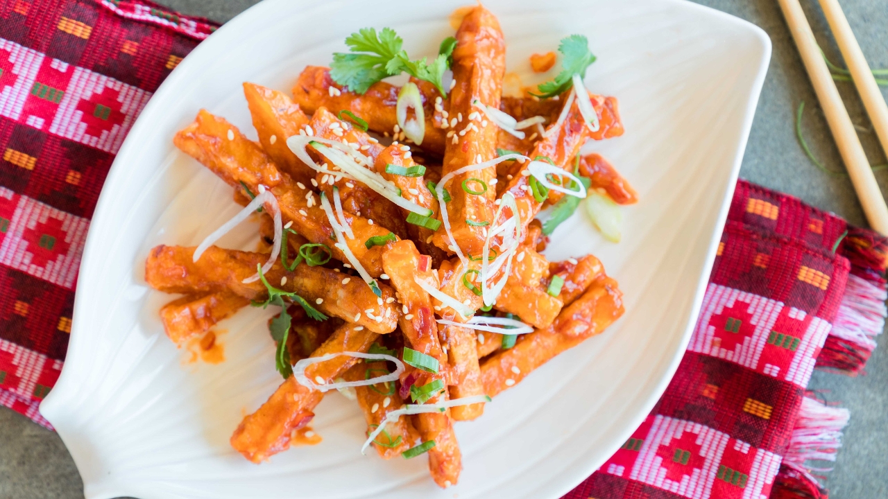 Honey Chilli Potato.