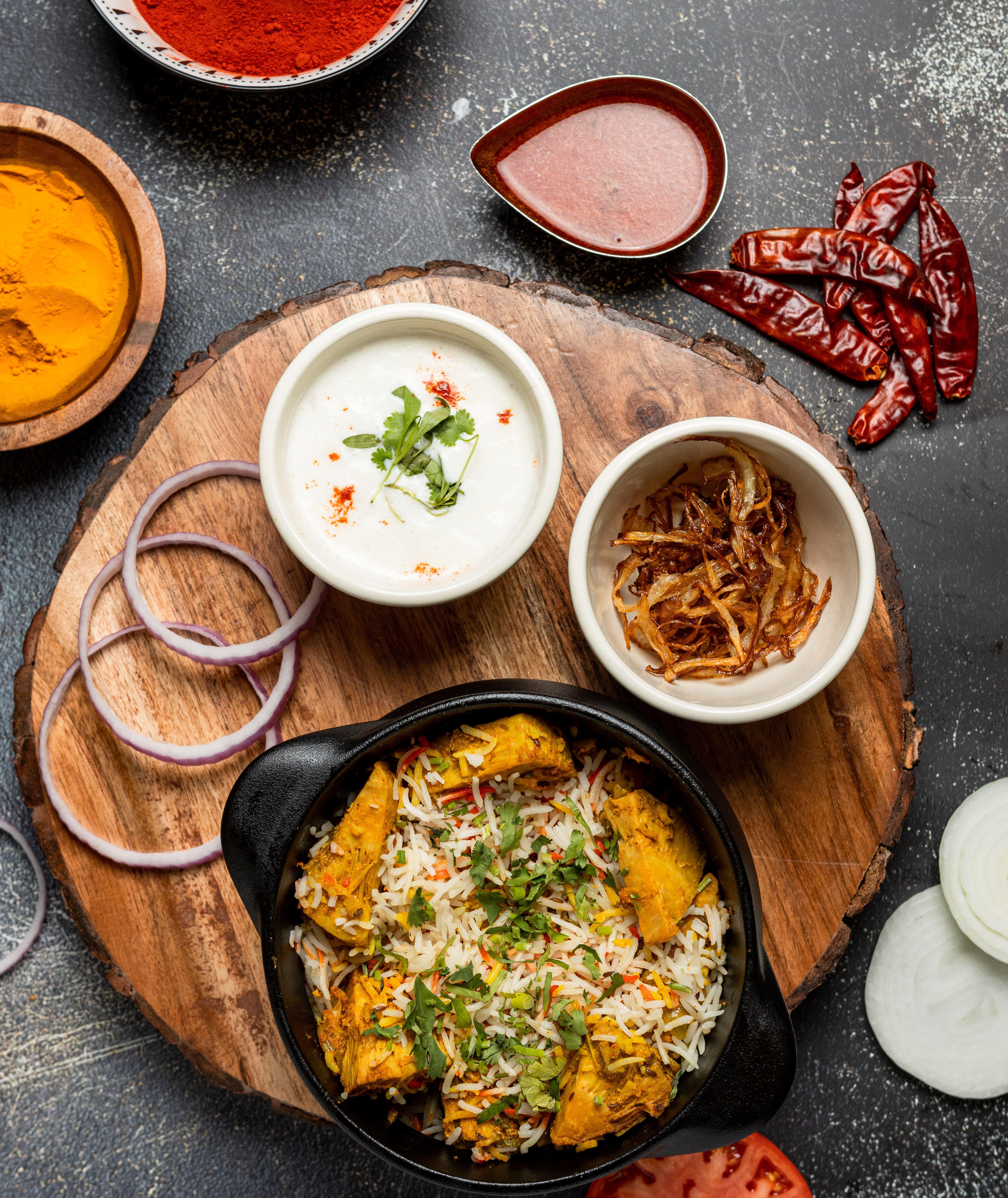 Jackfruit ‘Kathal’ Biryani.