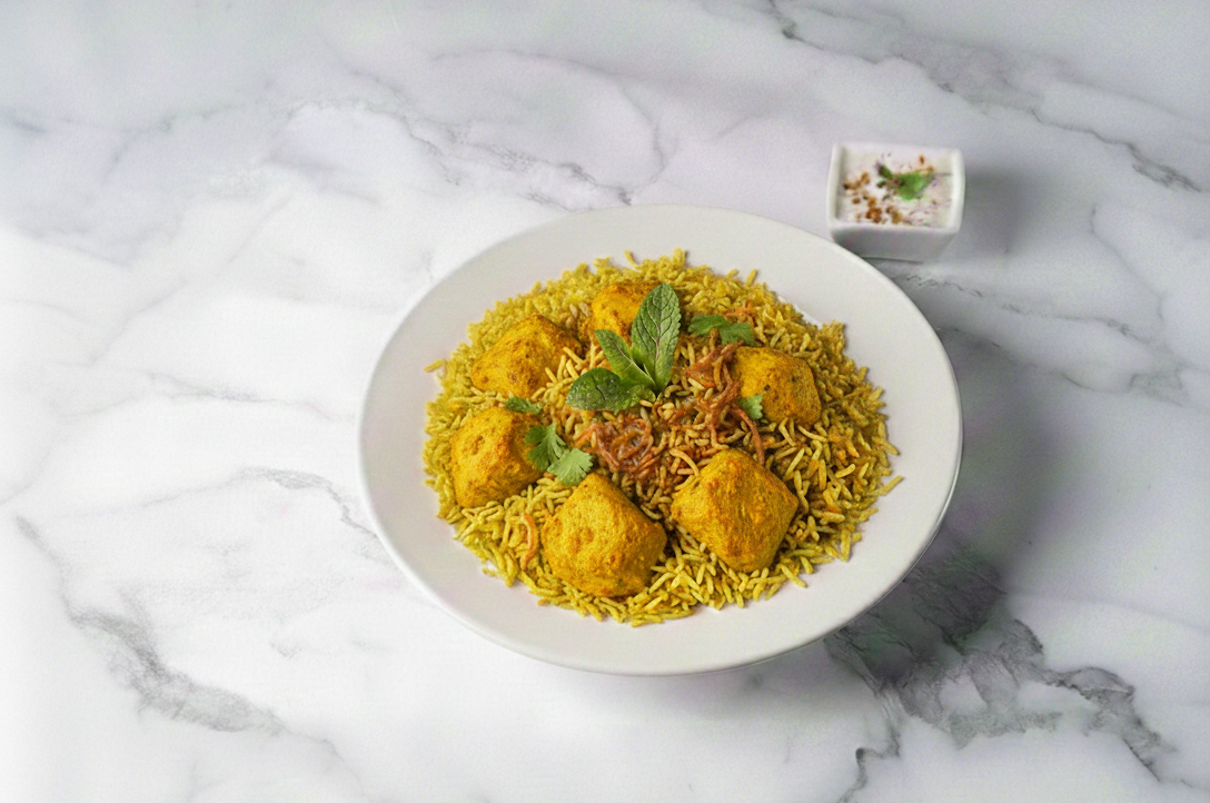 MASAKALI CHICKEN BIRYANI.