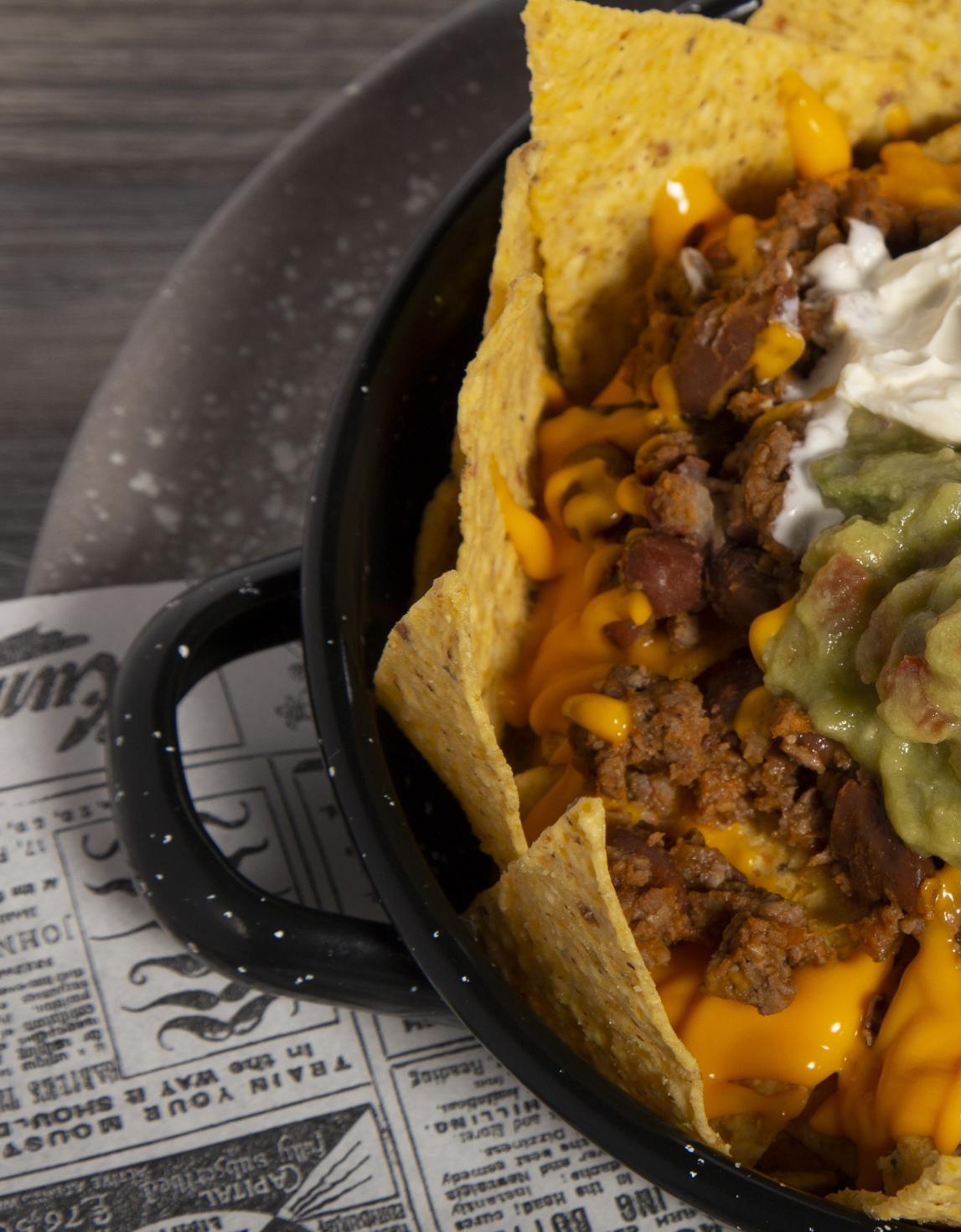 Nachos with Pulled Pork.