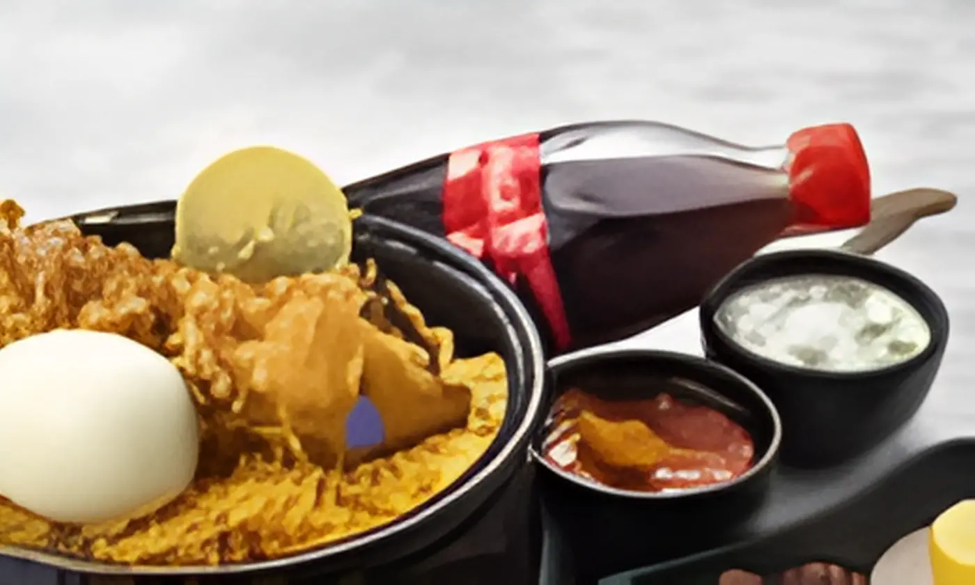 Chicken Biryani Combo.