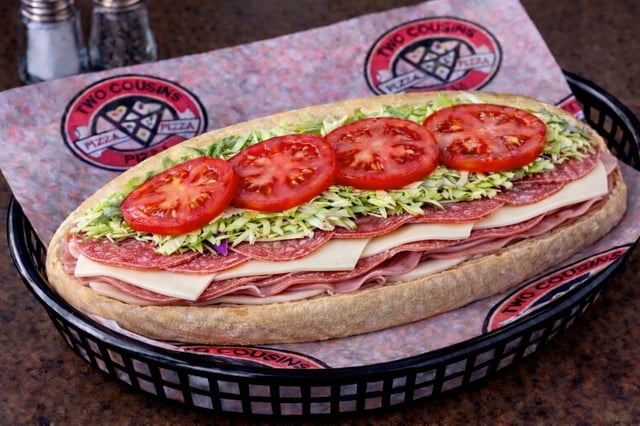 American Sub & Chips & Ft Drink.