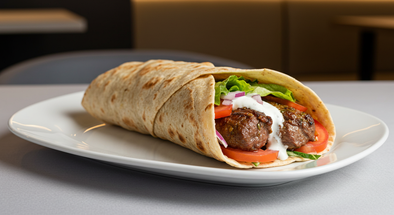 Lamb Wrap.
