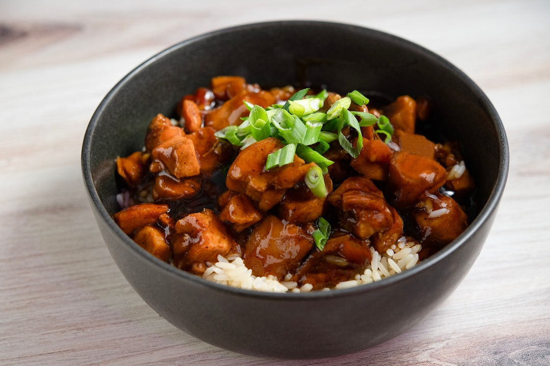 Bourbon Chicken.