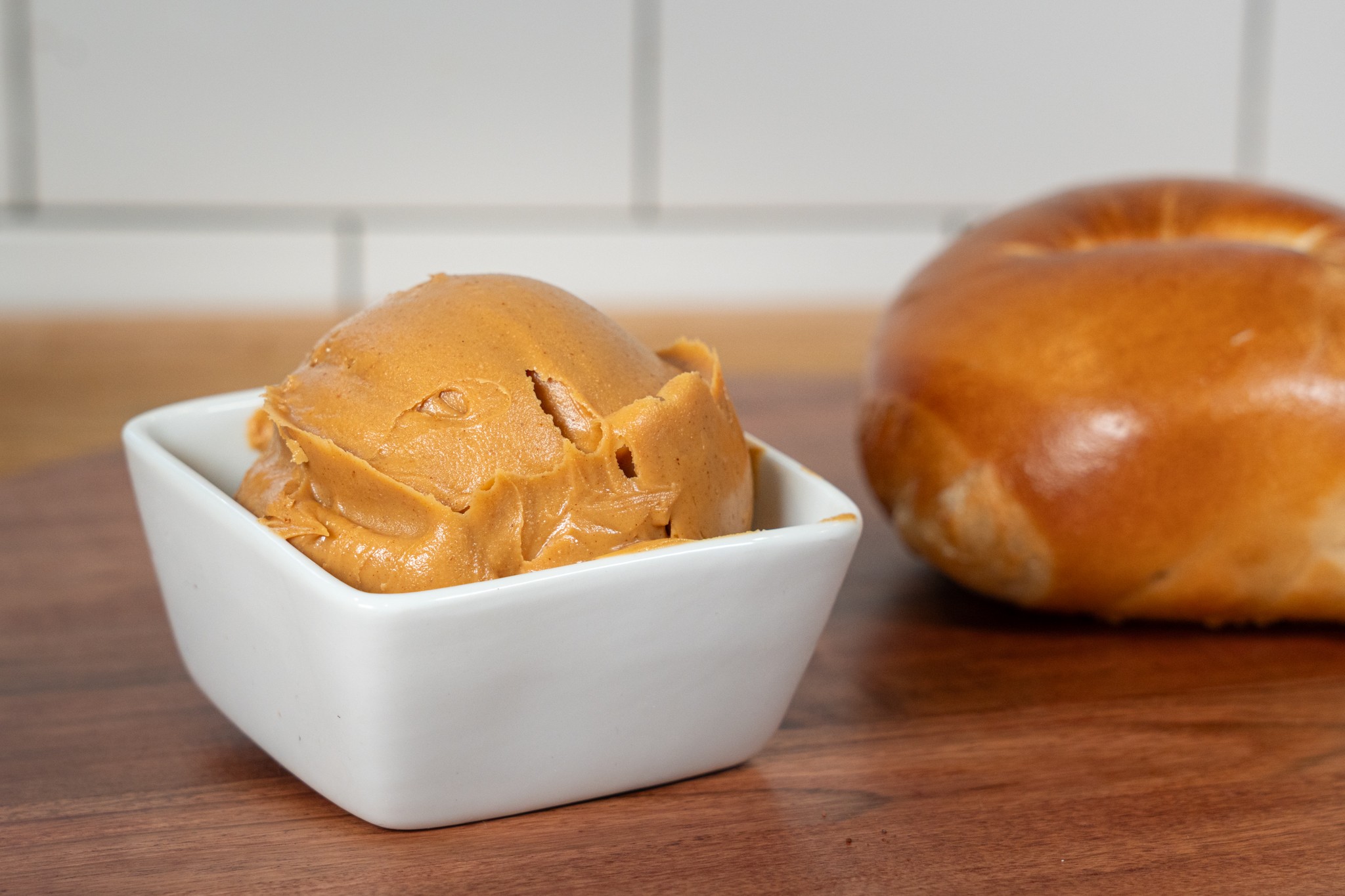 Bagel with Peanut Butter.