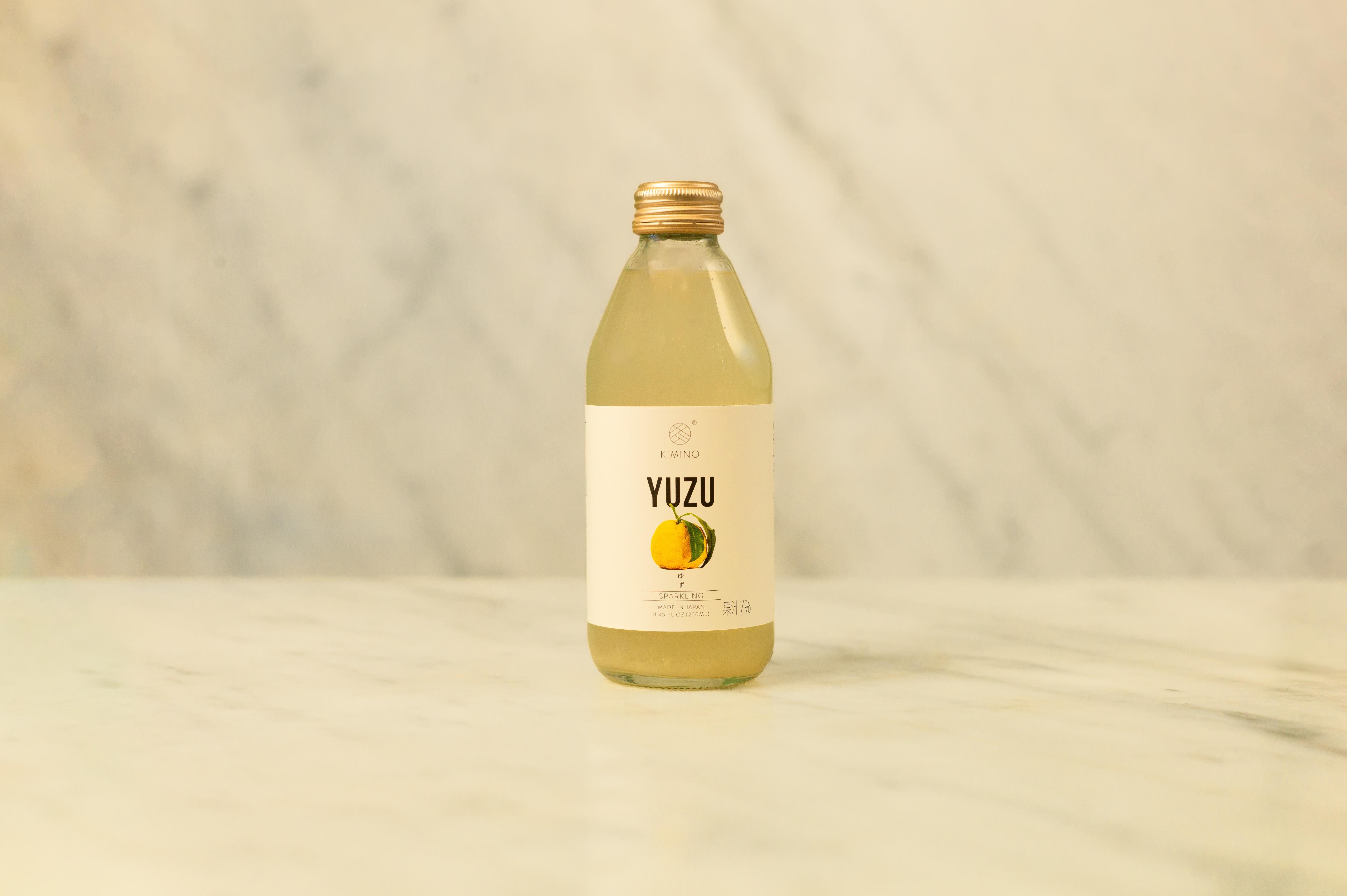 Yuzu Sparkling Juice.
