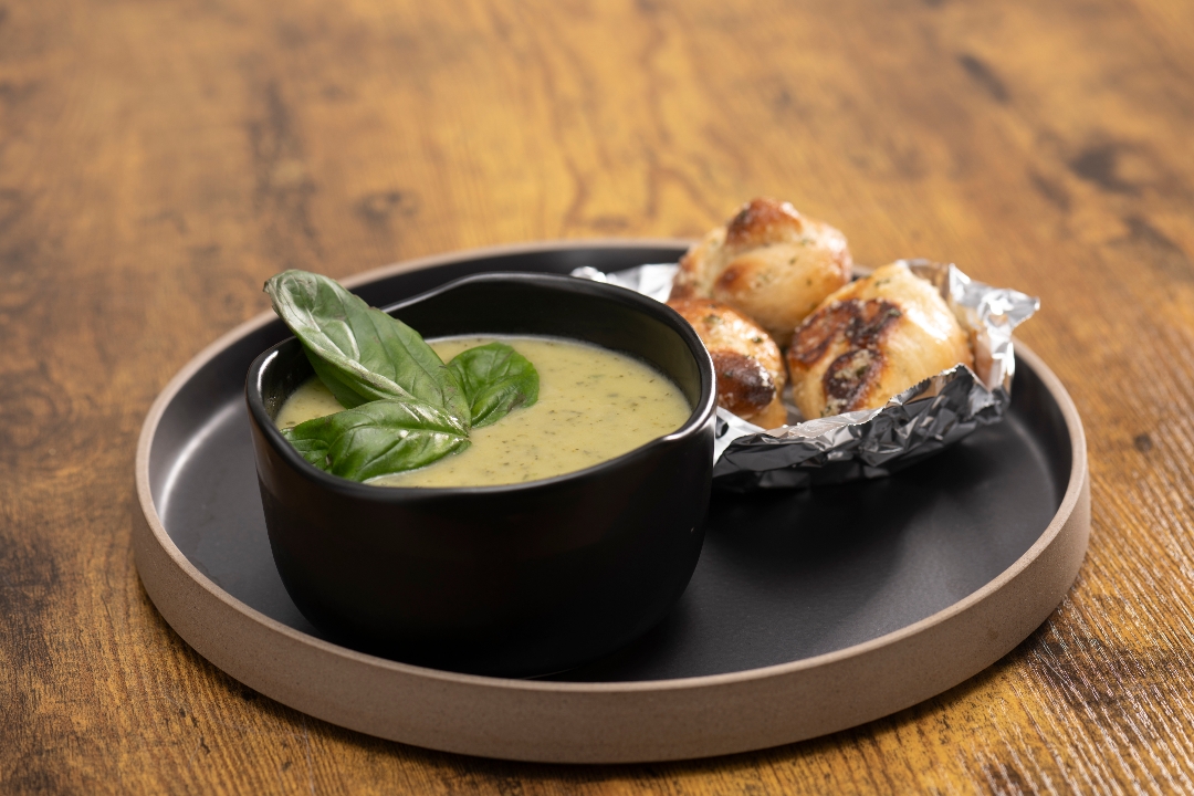 Zucchini Basil Soup.