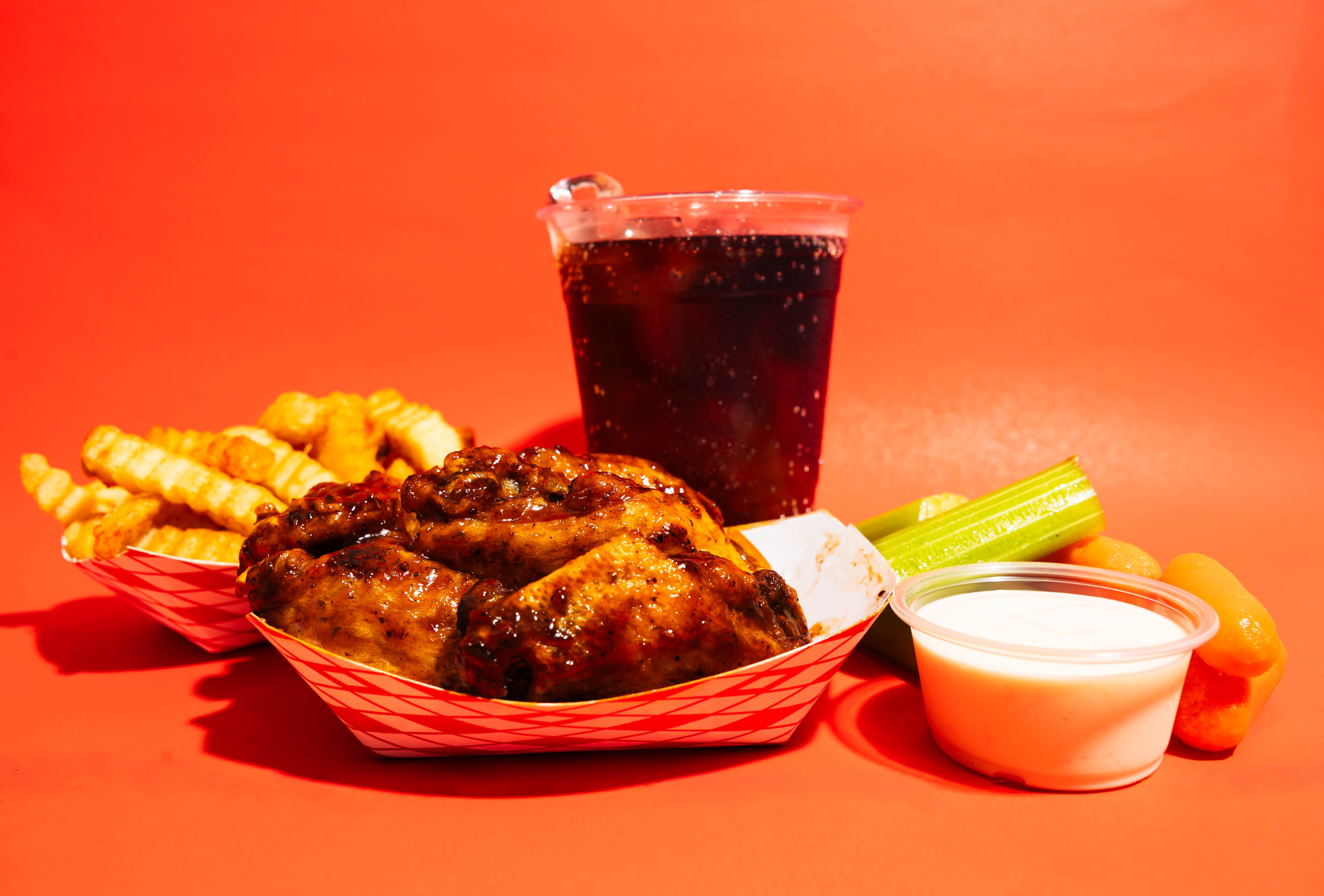 6 Pcs Wings Combo.