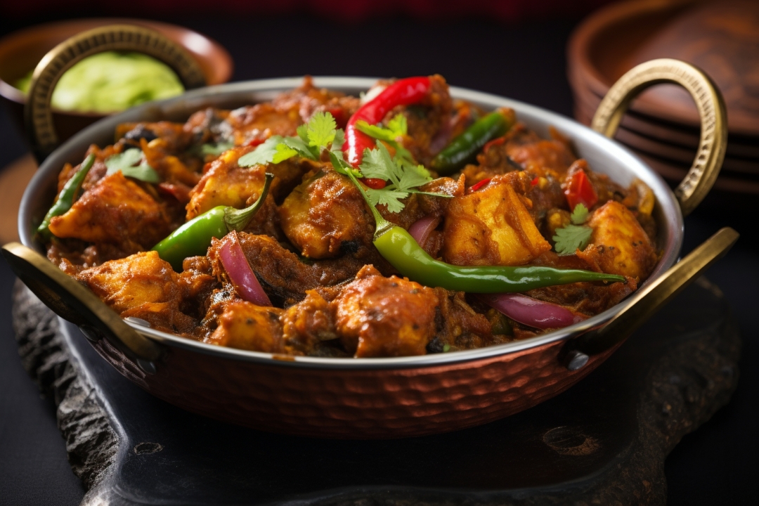 Kadai Chicken.