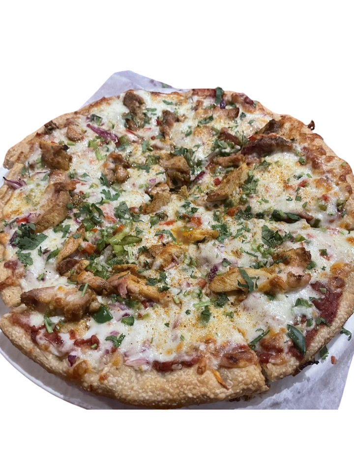 Lahori Chicken Special Pizza.