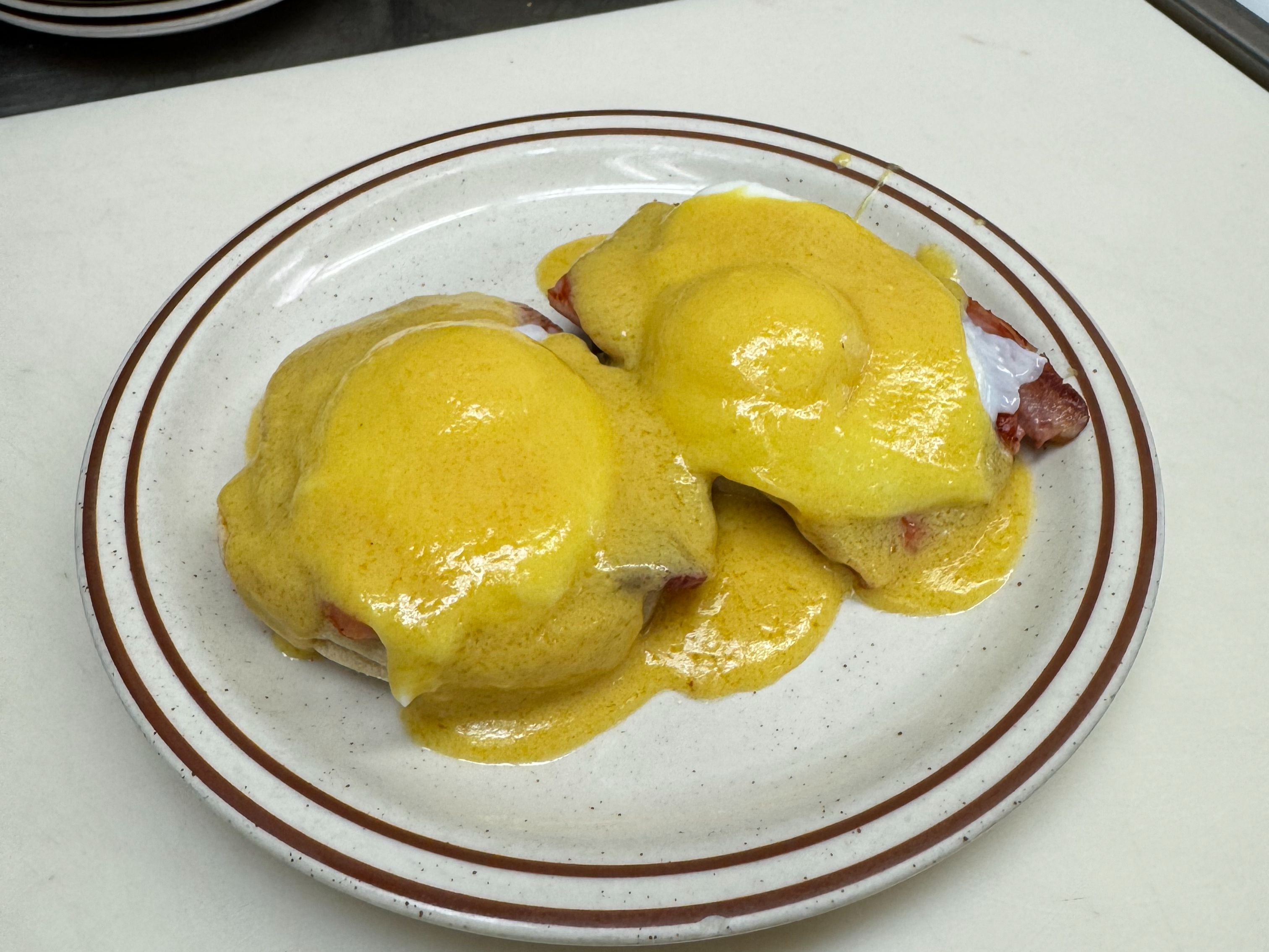 Eggs Benedict.